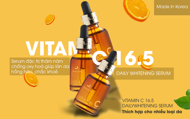 GoodnDoc Vitamin C 16.5 Daily Whitening Serum
